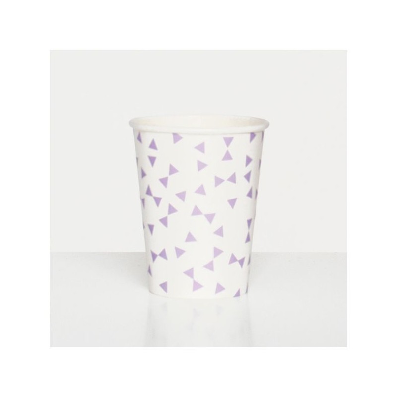 Vasos Fiesta Moña lila