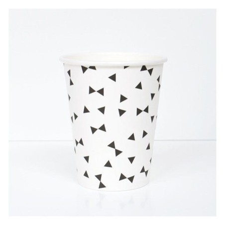 Vasos Fiesta Moña Negra