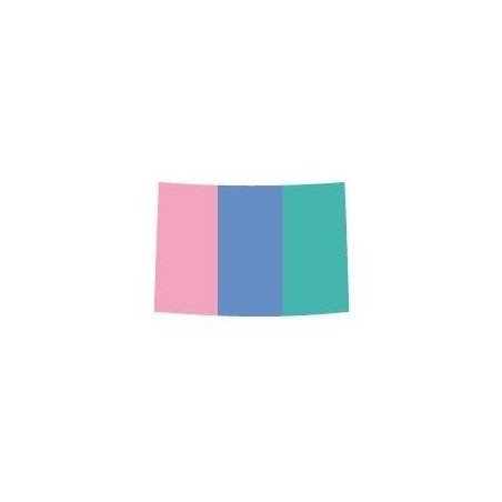 Set 3 tintas Versacolor Cotton Candy