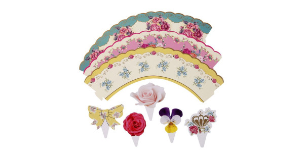 Wrappers + toppers Flores Vintage Campestre