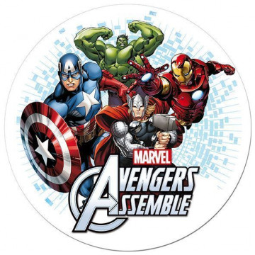 Oblea comestible Avengers Assemble Super Heroes 2