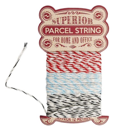 Baker´s Twine pack 3: rojo, celeste,negro