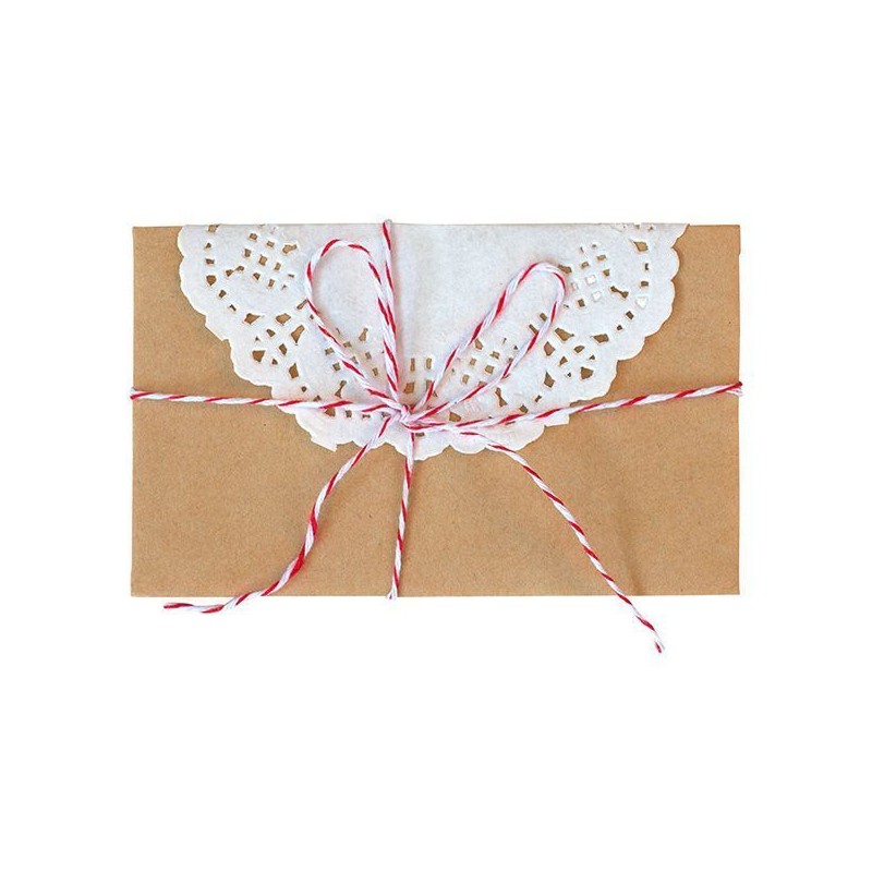 Kit 6 cartas + tapete+ baker´s twine Green Gate