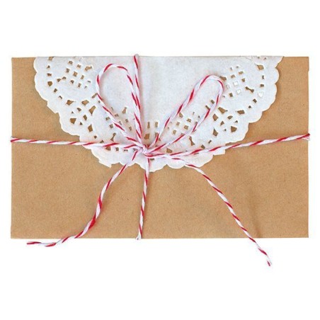 Kit 6 cartas + tapete+ baker´s twine Green Gate
