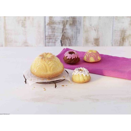 Molde silicona mini bundt cake Birkmann