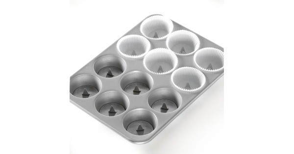 Pack 12 soportes para relleno cupcakes Nordic Ware