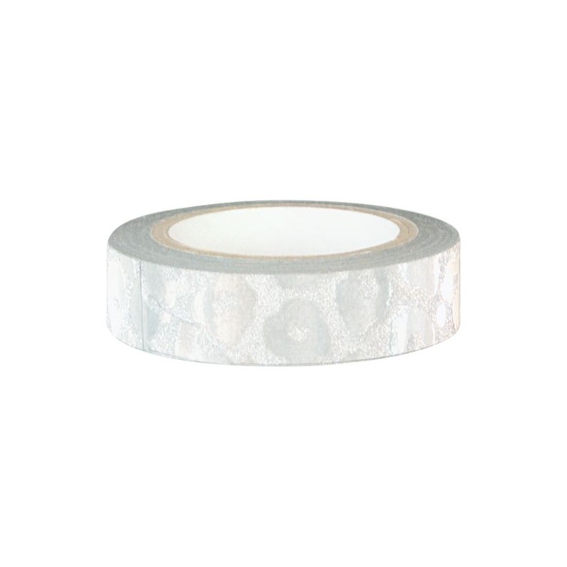 Washi tape Plata Leopardo Green Gate