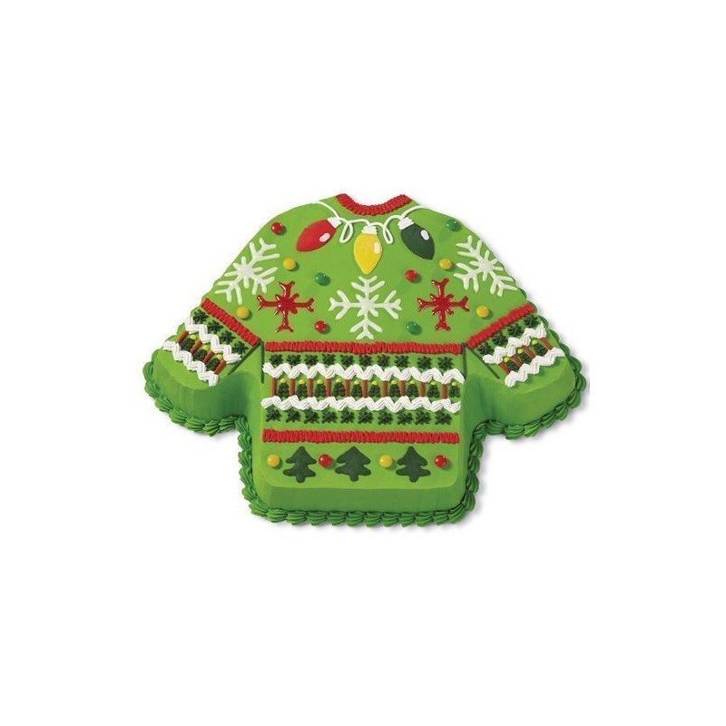 Molde bizcocho Jersey Navidad Wilton