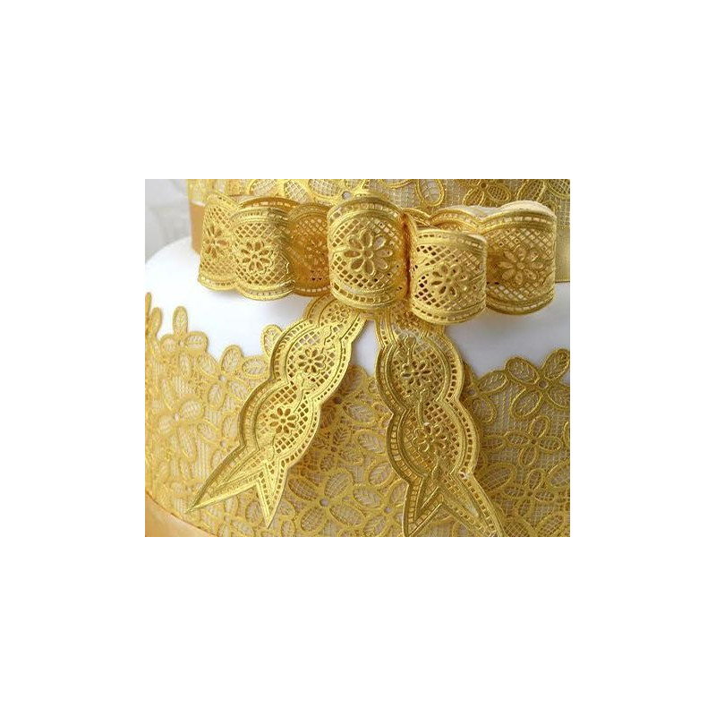 Tapete de silicona Lazos Vintage 3D Cake Lace