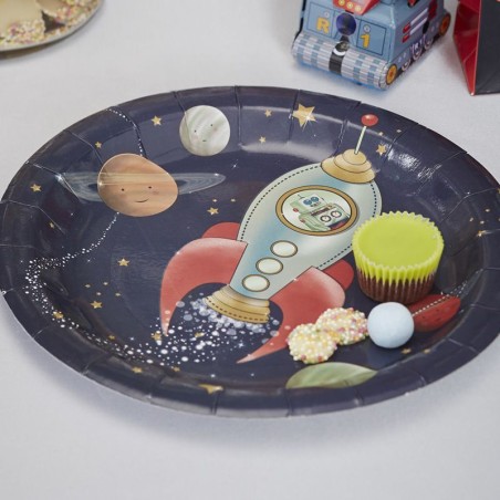 Plato fiesta Aventura Espacial