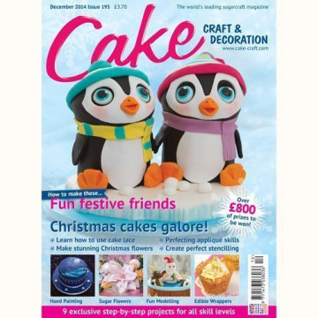 Revista Cake Craft & Decoration Edición Diciembre 2014