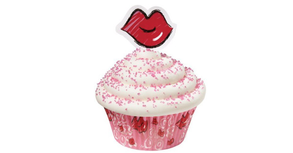 Set para cupcakes: Amor San Valentín Wilton