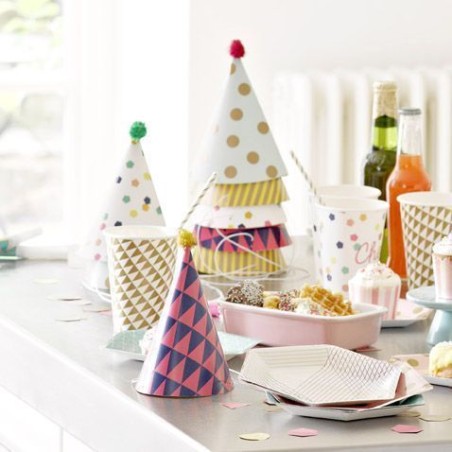 Vasos fiesta Hexagonal Party