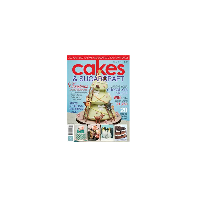 Revista Cakes & Sugarcraft  Nº 127 Invierno 2014 Squire Kitchen