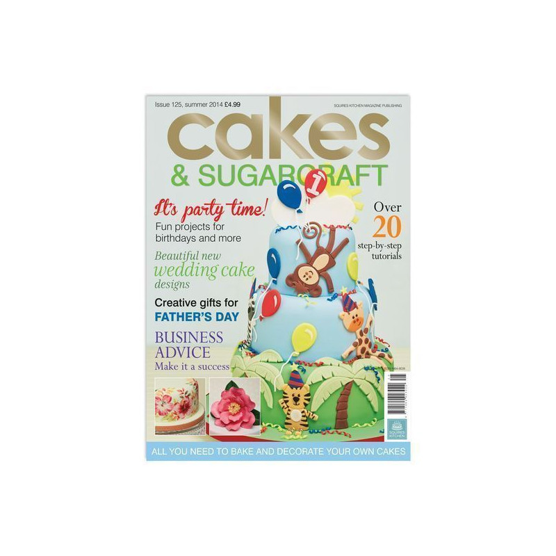 Revista Cakes & Sugarcraft  Nº 125 Verano 2014 Squire Kitchen