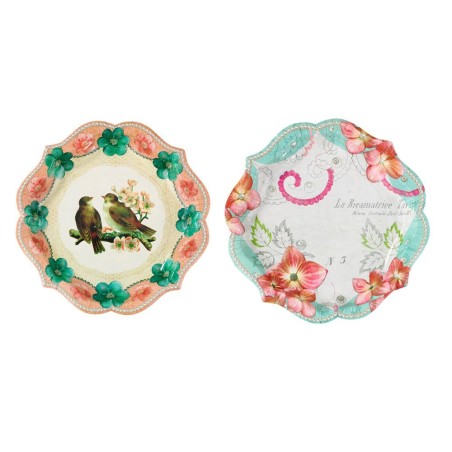 Platos de papel Pastries and Pearls