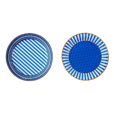 Platos fiesta Azul