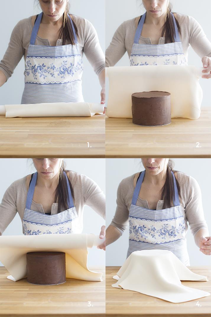 ¿Cómo forrar una tarta con fondant? ¿Cómo forrar una tarta con fondant?