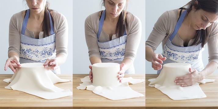 ¿Cómo forrar una tarta con fondant? ¿Cómo forrar una tarta con fondant?