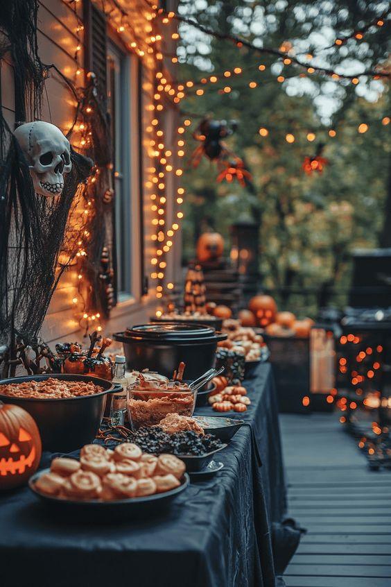 decoracion para fiesta de halloween para niños