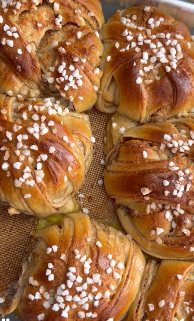Receta de kanelbullar o bollos de canela suecos Receta de kanelbullar o bollos de canela suecos