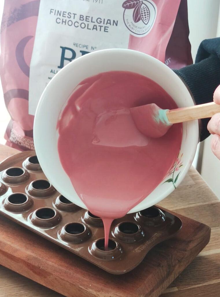 Receta de galletas de San Valentín con Centro de Beso Receta de galletas de San Valentín con Centro de Beso