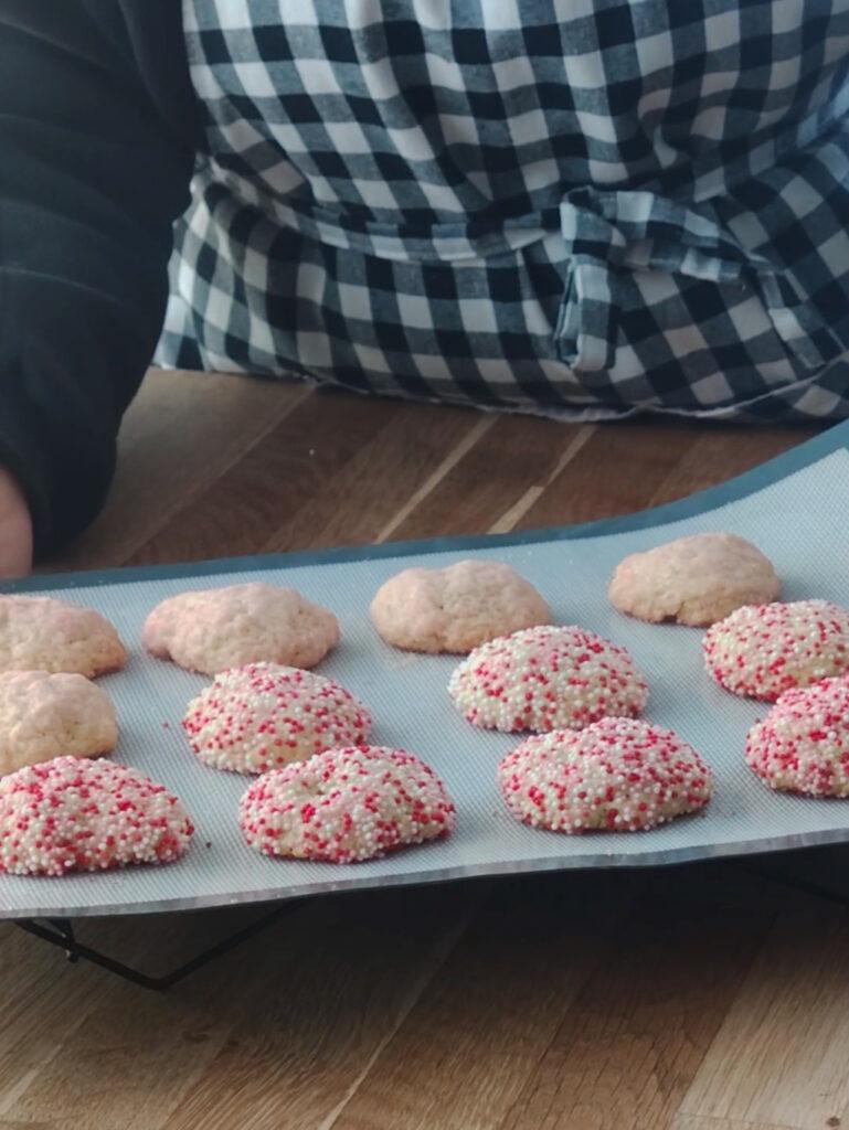 Receta de galletas de San Valentín con Centro de Beso Receta de galletas de San Valentín con Centro de Beso