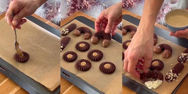 Galletas danesas de chocolate, una explosión de sabor Galletas danesas de chocolate, una explosión de sabor